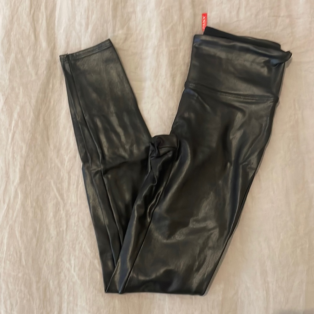 Spanx Faux Leather Leggings